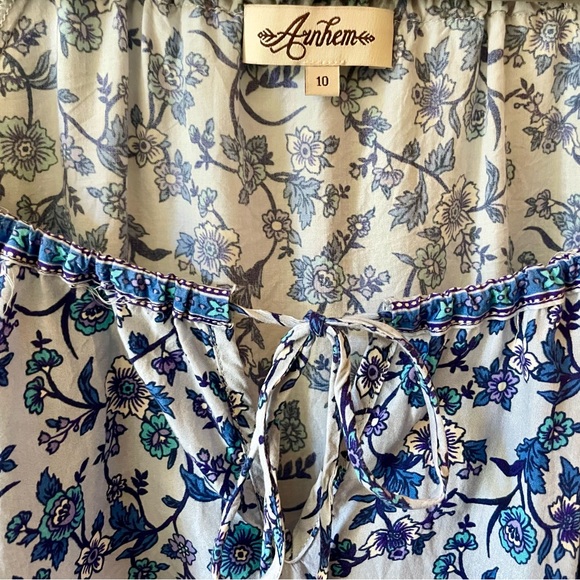 Arnhem Camilla Blouse in Bluebird - Picture 9 of 14